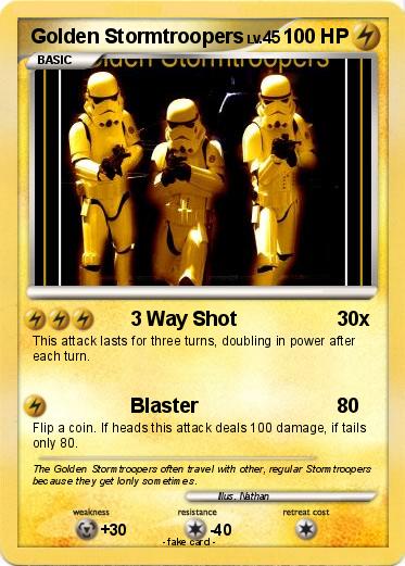 Pokemon Golden Stormtroopers
