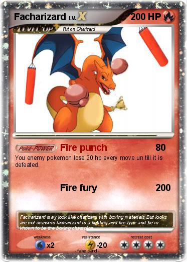 Pokemon Facharizard