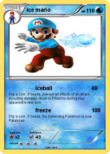 Pokemon ice mario