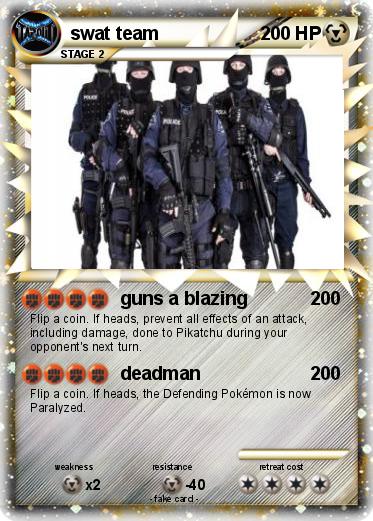 Pokemon swat team