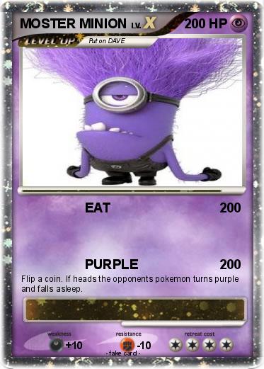 Pokemon MOSTER MINION