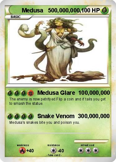 Pokemon Medusa   500,000,000,