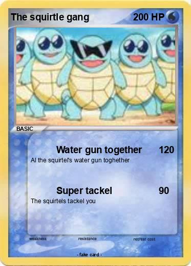 Pokemon The squirtle gang
