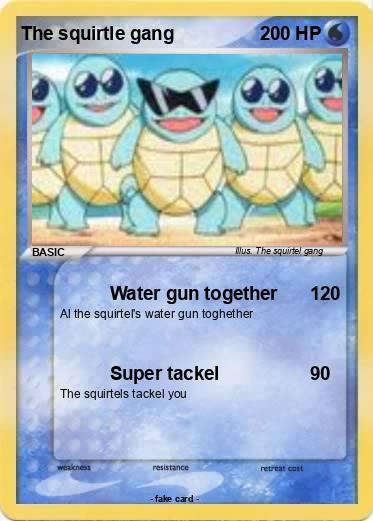 Pokemon The squirtle gang