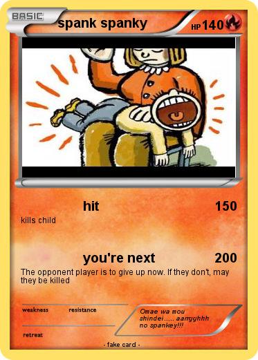 Pokemon spank spanky