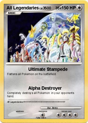 Pokemon All Legendaries
