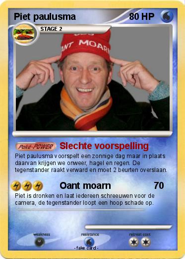 Pokemon Piet paulusma
