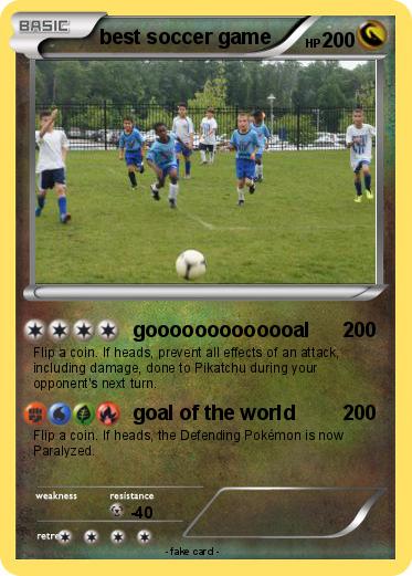 Pokemon best soccer game
