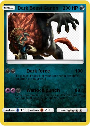 Pokemon Dark Beast Ganon