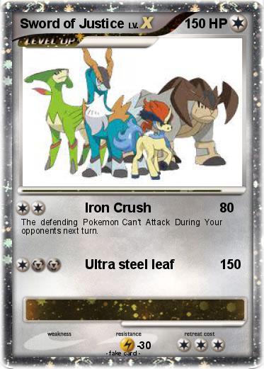 Pokemon Sword of Justice
