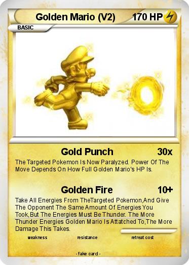 Pokemon Golden Mario (V2)