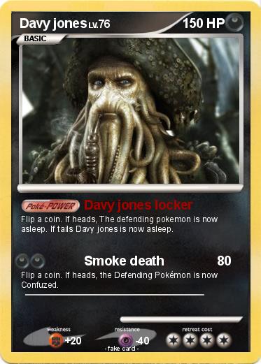 Pokemon Davy jones