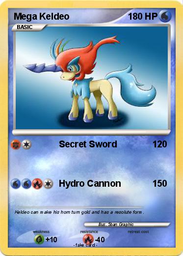 Pokemon Mega Keldeo