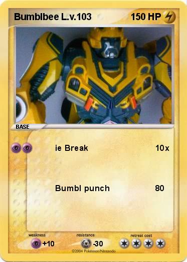 Pokemon Bumblbee L.v.103