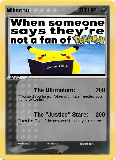 Pokemon Mikachu