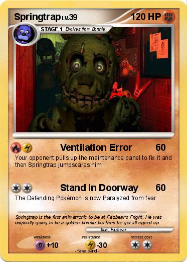 Pokemon Springtrap