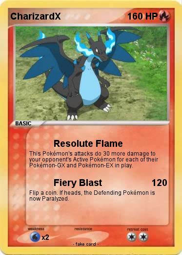 Pokemon CharizardX
