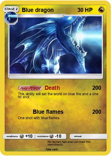 Pokemon Blue dragon