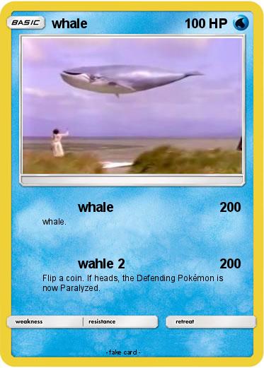 Pokemon whale