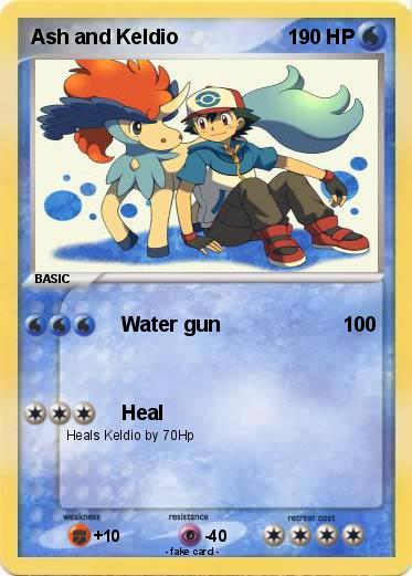 Pokemon Ash and Keldio