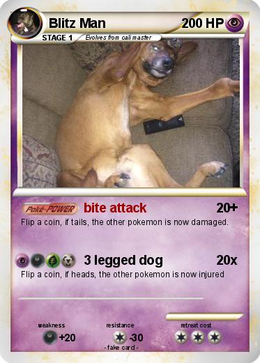 Pokemon Blitz Man