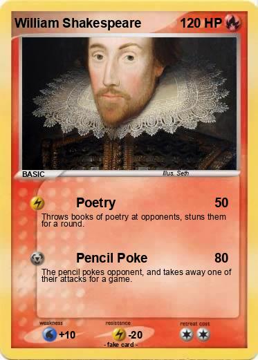 Pokemon William Shakespeare