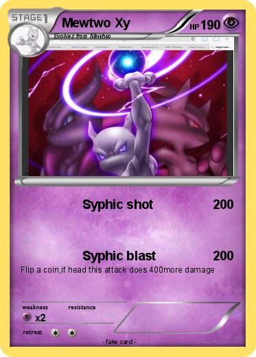 Pokemon Mewtwo Xy