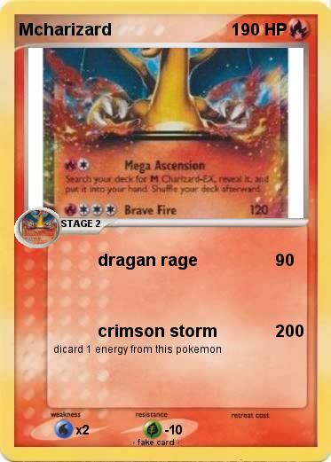 Pokemon Mcharizard