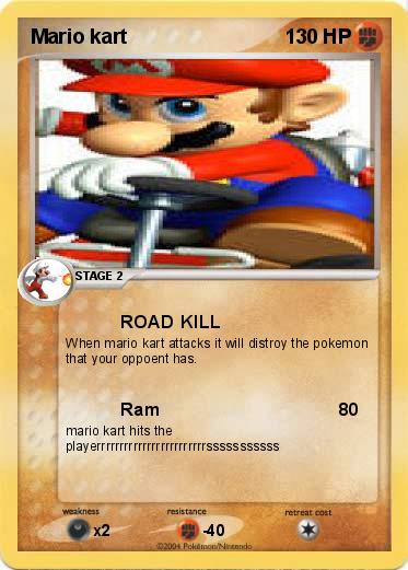 Pokemon Mario kart