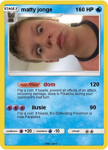 Pokemon matty jonge