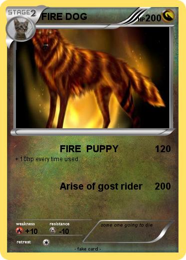 Pokemon FIRE DOG
