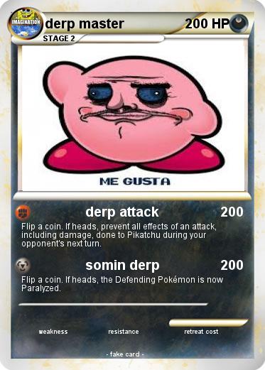 Pokemon derp master