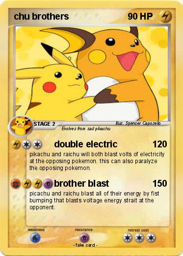 Pokemon chu brothers