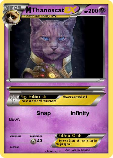 Pokemon Thanoscat