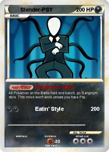 Pokemon Slender-PSY
