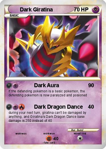Pokemon Dark Giratina
