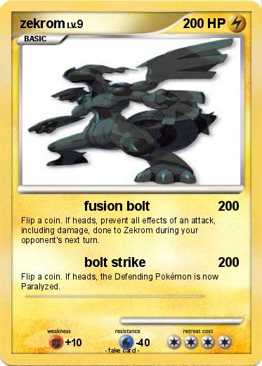 Pokemon zekrom