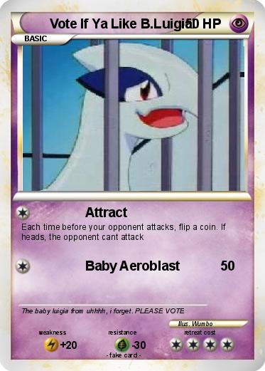 Pokemon Vote If Ya Like B.Luigia!