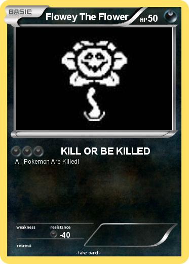 Pokemon Flowey The Flower