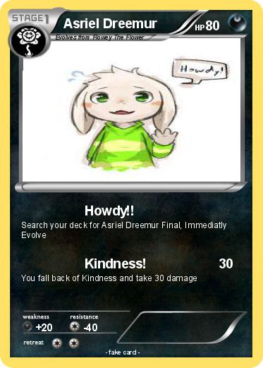 Pokemon Asriel Dreemur