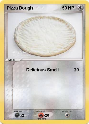Pokemon Pizza Dough