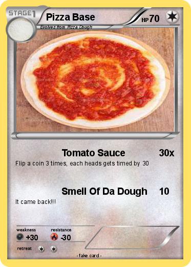 Pokemon Pizza Base