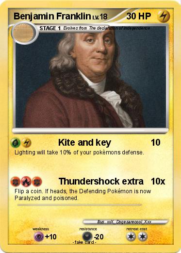Pokemon Benjamin Franklin