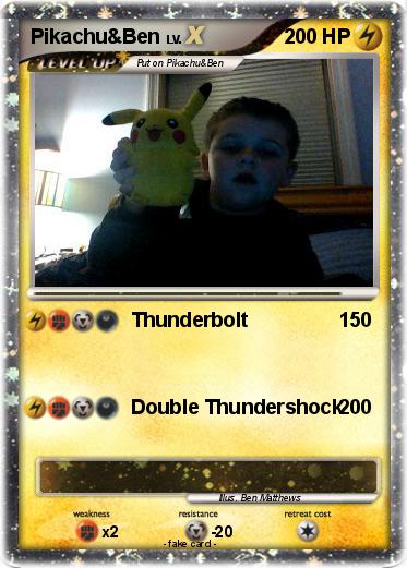 Pokemon Pikachu&Ben