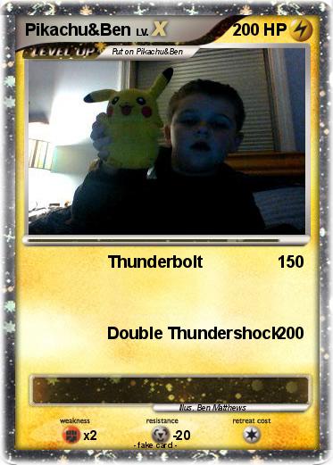 Pokemon Pikachu&Ben