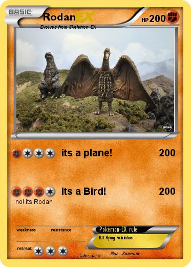 Pokemon Rodan
