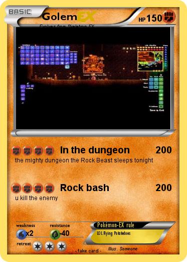 Pokemon Golem