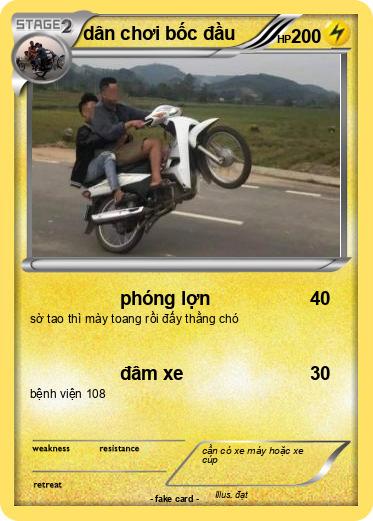 Pokemon dân chơi bốc đầu