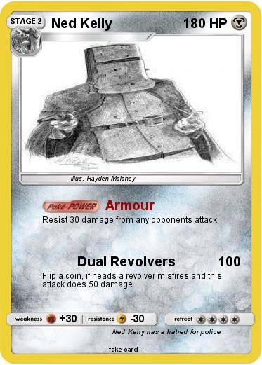 Pokemon Ned Kelly