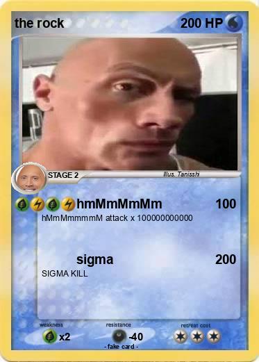 Pokemon the rock